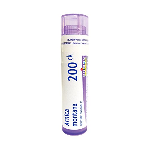 Boiron Arnica montana 200CK Homeopathic Medicine for Pain Relief, White, 80 Count