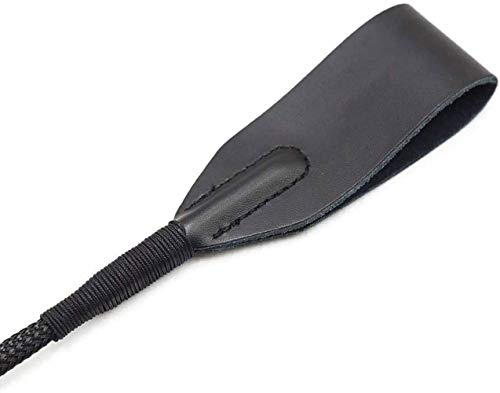 2 Piece Set 18" Gold and Purple Riding Horse Crop | Genuine Leather Jump Bat Top | Black Faux Handle | Equestrian Fiberglass Shaft | Premium Quality English International Tough Teaching