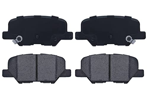 Image of Compatible with Rear Premium Ceramic Disc Brake Pads Set 2014-16 Mazda3 2014-15 Mazda6 2014-20 Mitsubishi Outlander 2013-21 Outlander Sport 2013-20 RVR D1679