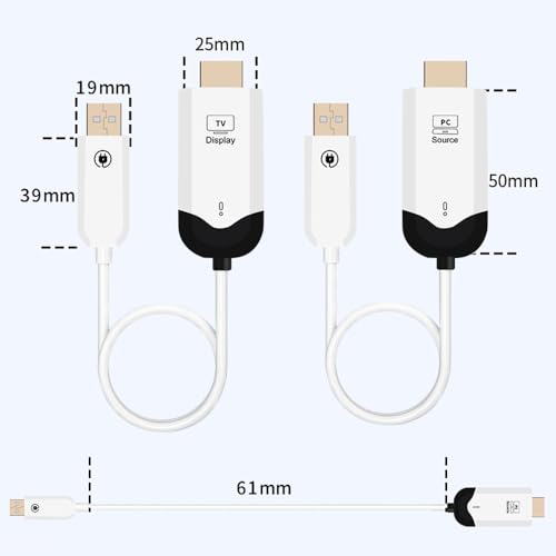 Image of Wireless HDMI Transmitter and Receiver, 4K Decode 1080P Output Wireless HDMI Extension kit,165FT /50M range,For Laptops,TV box, PS4 /5, Cameras to Project To TV /Projector /Monitor /audio Transmission.
