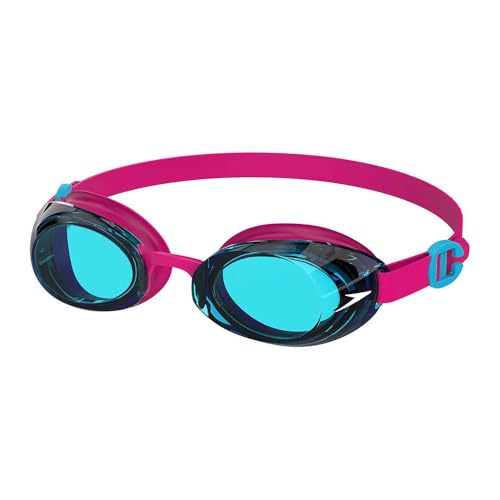 Speedo Jet 2.0 Gafas de natación para Junior Unisex, Electric Pink/Azure Blue, One Size