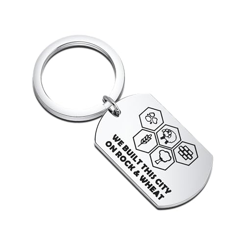 Porte-clés Build This City FAADBUK accessoire de jeu de société taille S