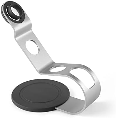 Hair Dryer Stand Holder for Dyson Supersonic HD01 HD02 HD03 HD04 HD08 Hair Dryer Nozzle Storage Organizer Accessaries Parts (Silver)