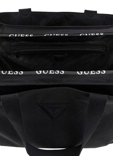 GUESS sac à épaule Greyjoy noir avec trois compartiments - 3