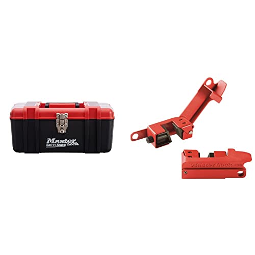 Master Lock 1457E410Ka Lockout Tagout Group Lockout Kit & 491B Lockout Tagout Circuit Breaker Lockout, Tall And Wide Toggles #TOP13