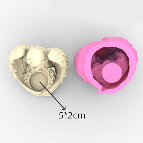 Moule silicone ange pour rangement de bijoux fait main à la maison - 8