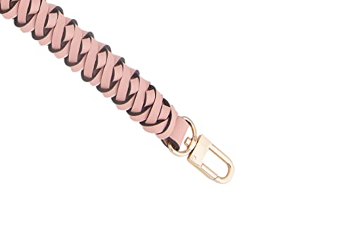 Senral Handbag Short Strap Replacement Top Braided Genuine Leather Handle Strap for Neonoe Bag Artsy,Beaubourg Hobo Noe Top Handle Strap Purse Making - Image 3