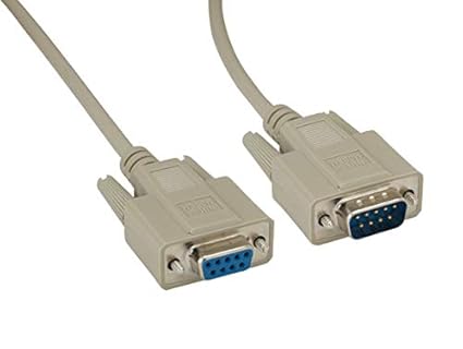 Cable Leader DB9 M/F Null Modem Cable (6 Foot (1 Pack))