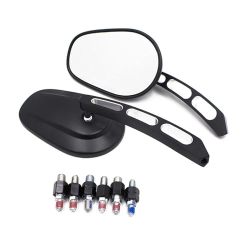 Espejo retrovisor para motocicleta de 8mm compatible con Harley Freewheeler FLRT 2
