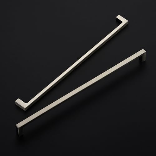 Image of Ravinte Brushed Nickel Cabinet Handles Square Pulls, 12-3 /5 Inch, 20 Pack