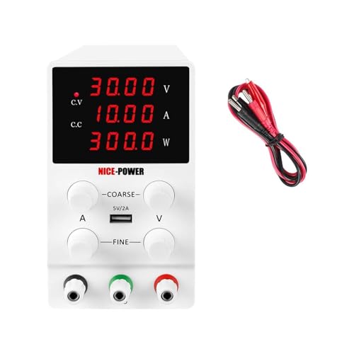 Alimentation laboratoire DC avec port USB pour test et charge de haute précision