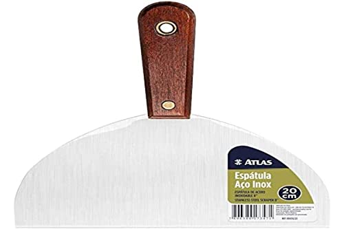 Pincéis Atlas AT6155/22 Espatula Aco Inox 20Cm