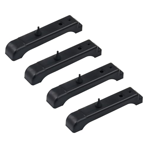 MXSAG 4pcs New Rubber Radiator Insulator Pads Mounting Cushions, 4 Core Radiator Support Bushings Bracket Compatible With 68-81 GM Chevy GMC Pontiac Buick Oldsmobile 4012-326-682S