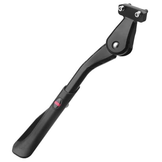 Sataway Bike Kickstand Adjustable Strong Rear Mount Aluminum Alloy Bicycle Kickstand for 24 26 700C 27.5 28 29 inch Electric Bike Mountain Bike Adult Bike (40mm)