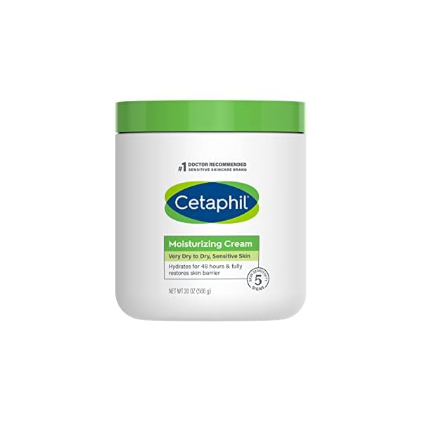 Cetaphil Body Moisturizer, Hydrating Moisturizing Cream for Dry to Very Dry, Sensitive Skin, NEW 20 oz, Fragrance Free…