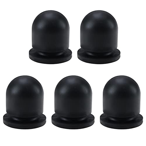 OTOTEC 5 bombillas de repuesto para carburador 49043-2065, compatibles con Kawasaki TD18 TD24 TG33 para cortacésped, repuesto para bomba de combustible de gasolina, color negro