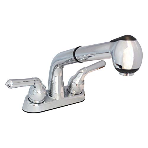 Wmf-4226224Po-Atp-Cp - Universal Laundry Tub Faucet | Pull Out Spray Spout, Non-Metallic Abs Plastic, Chrome Finish #TOP6