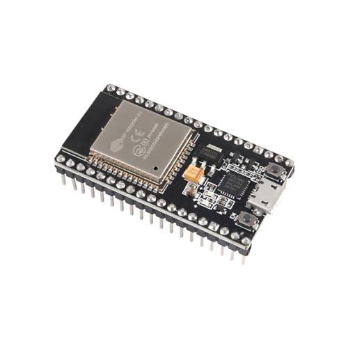 Aokin ESP32 ESP-32S NodeMCU-32S ESP-WROOM-32 Development Board 2.4 GHz WiFi and Bluetooth Dual Cores Microcontroller ESP-WROOM-32 Chip for Arduino NodeMCU, 1 Pcs