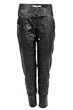raffaello rossi hose Waschleder-Optik Raffaello Rossi Damen Hose Candy schwarz (15) 46