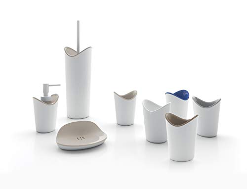 Gedy - PORTE BALAI BLANC MOBY - Gedy - G-31330200300, White - Image 2