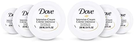 Dove Nourishing Body Care Face, Hand and Body Rich Nourishment Cream for Extra Dry Skin with 48 Hour Moisturization, 8.4 FL OZ (Pack of 6)6