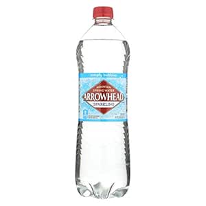 Amazon.com: Arrowhead Sparkling Spring Water, 1-Ounce (Pack of 12 ...