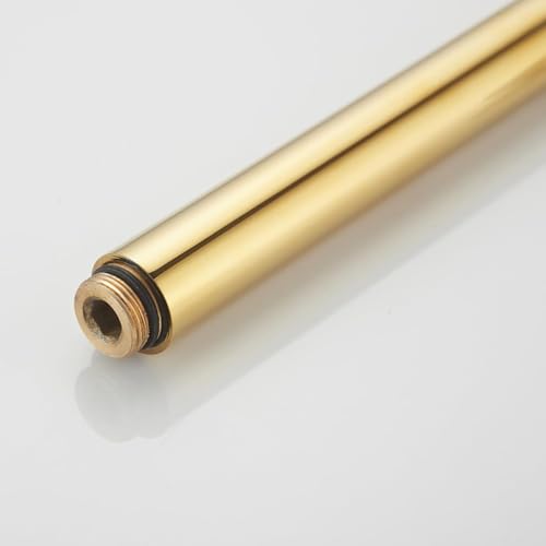 Robinet mural chaud et froid en laiton gold pour sublimer votre intérieur - 4