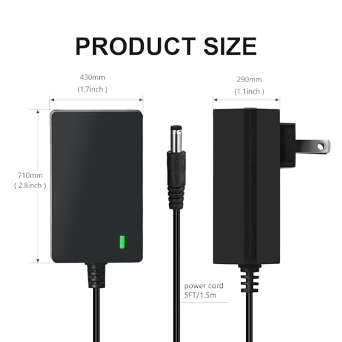 Cargador para masajeador eléctrico de 15 V y 1 A, compatible con Theragun mini 1.0, Theragun Prime G4/Prime Pro, Hyperice Normatec 3, 2.0 y 2.0 Pro miniatura 3
