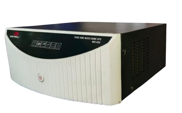 Image of MOTIRAJ Inverter MR 1450 /12V Pure Sine Wave Home UPS (36 Months Warrenty) Fast Battery Charging Process use Home & Office, Shops & Reliable Power Backup | Minimum Maintenance & Single Battery Uses