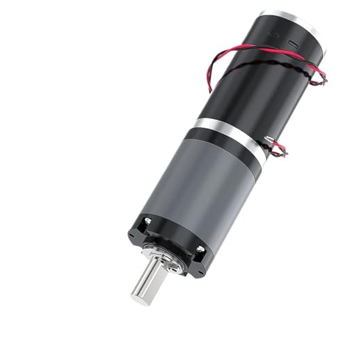 Moteur 32GP-31ZY DC réducteur balais carbone 12V avec support de fixation orientable
