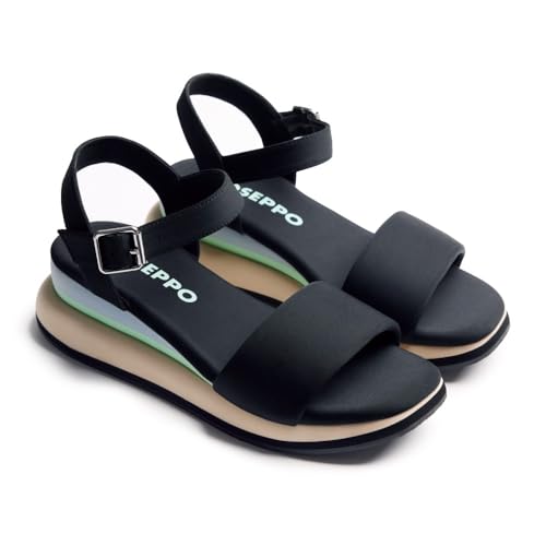 Comfort duraturo in ogni passo | Con suola imbottita e intersuola leggera in EVA, questi sandali assicurano un battistrada morbido e una vestibilità personalizzata, garantendo comfort tutto il giorno senza sacrificare stile.