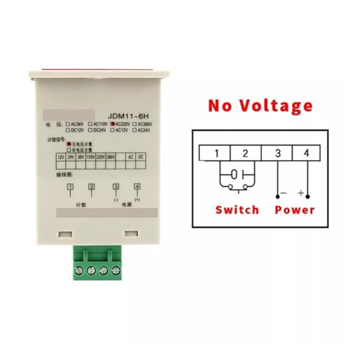 Compteur électronique JDM11-6H à haute précision multi-tension - 3