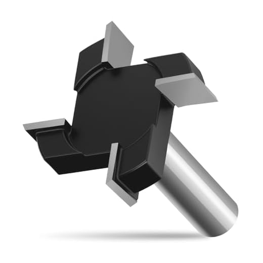 4-Wing Spoilboard Surfacing Router Bit