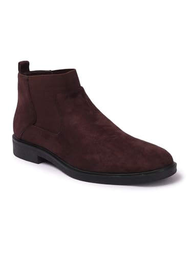 Image of Carlton London Men's Chelsea Comfortable Slip-On Round Toe Boot