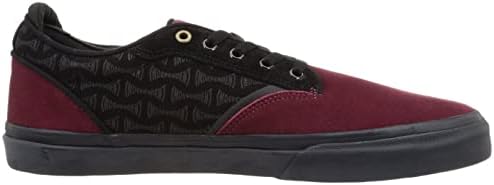 Emerica Men's Dickson x Independent Skate Shoe, Red/Black, 9 | Image 5