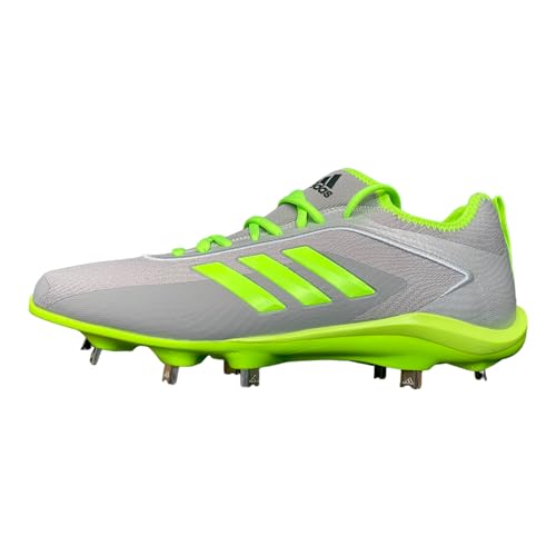 adidas Adizero Stabile   Zapatos de béisbol de 5 herramientas, tacos de metal (Solid Gry Sig, sistema de tallas de calzado del Reino Unido, adulto, hombre, numérico, mediano, 9)