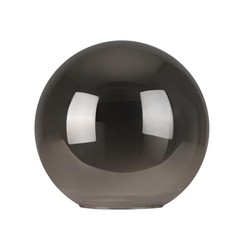 Image of Lighting Replacement Glass Globe Shade,Smoke Gray Lampshade Glass Accessories For Pendant Lights, Wall Lights, And Ceiling Lights,5.9 inch Diameter, 2.64 inch Opening Diameter (Smoke Gray, 5.9 inch)