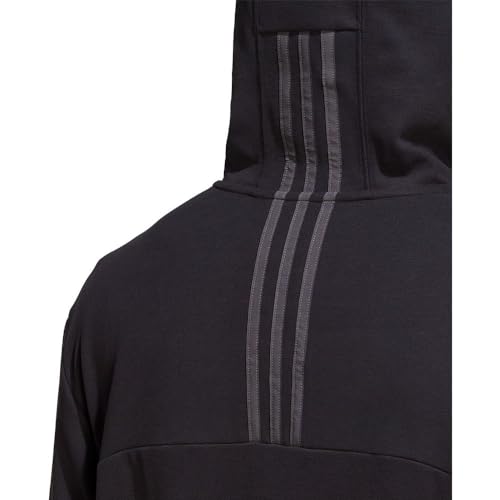 Image of Adidas Men's Polyester Hooded Zipper Jacket