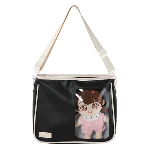 Chic Transparent Purse Large Capacity Shoulder Crossbody Bag for All Occasions