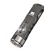 RovyVon 550 Lumens CREE XP-G3 S5 LED Super Bright Outdoor EDC Mini Keychain Rechargeable LED Flashlight, 45 Minutes Fast Charging Small Torch,Model A1(Grey)
