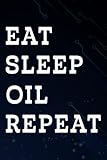  Thank You Gifts for Women Men: Eat Sleep Oil Repeat Essential Oil Graphic: Oil, Notebook - Appreciation Gifts for Coworker Employees Teacher - ... Present Ideas Men Women Friends,Appointment