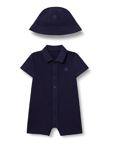 Timberland Short All In One et bob bleu pour bébé garçon