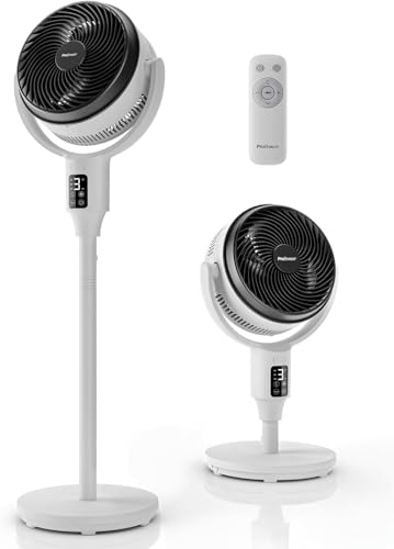 مروحة قائمة برو بريز 43 بوصة - مروحة كهربائية صامتة بقوة 29 ...