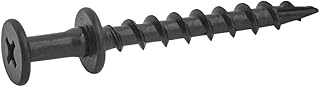 National Hardware N260-126 Bearclaw Hangers Double Headed Screws for Multi Purpose Wall Hanging Projects Up to 30 LBS in Drywall, Black Oxide