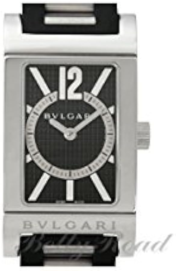 Amazon.co.jp: ブルガリ BVLGARI レッタンゴロ RT39BRSV 時計