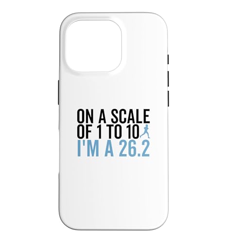 On A Scale 1 to 10 I'm A 26.2 �ʔ����}���\�������i�[ �X�}�z�P�[�X iPhone 16 Pro �p