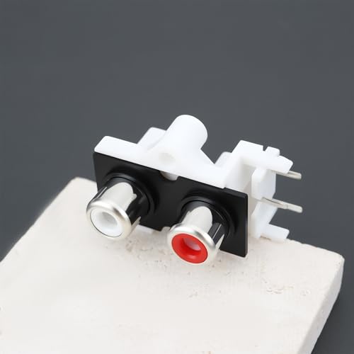 5 piezas Conector RCA Macho ECSiNG AV-2-8.4-9 miniatura 5