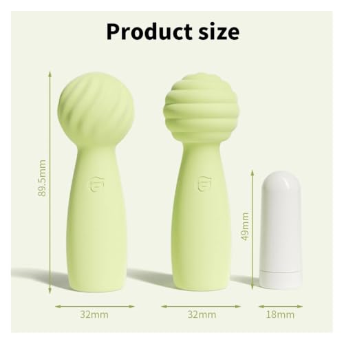 Masajeador de mano de silicona corporal y portátil para masajes de relajación unisex 6