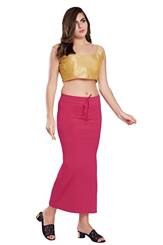 Image of RANI SAAHIBA Women's Stretchy Slim Fishcut Petticoat Cotton Shapewear