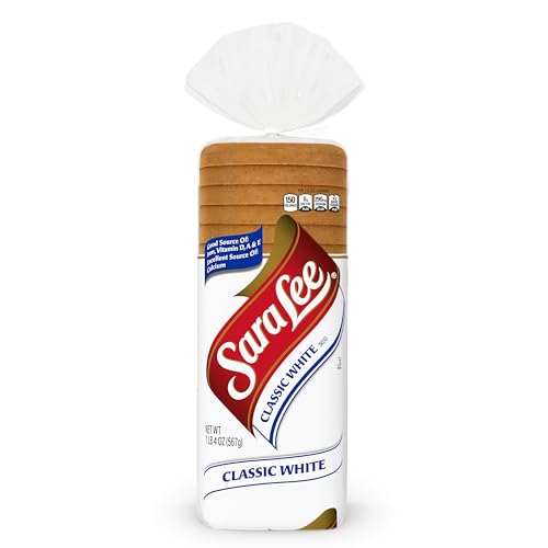 Sara Lee Classic White Sandwich Bread, 20 Oz Loaf of White Bread With No Artificial Colors or...